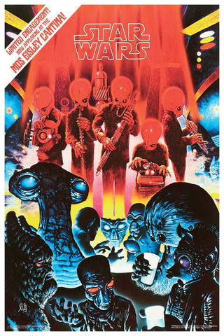 Star Wars - Cantina Band Poster 24" X 36" Reprint