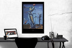 Salvador Dali, The Burning Giraffe (1937) by Salvador Dali, Poster Size 24 x 36