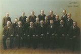Michael Sowa - Father Third From Left by Michael Sowa Classic Vintage Print Image Size is 19.75 x 27.5 inches