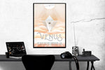 Venus - JPL Travel Photo Poster Visions of the Future