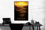 Titan - JPL Travel Photo Poster Visions of the Future