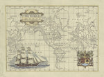 Antique Map of the Old World,