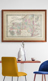 Map of The State of New York