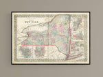 Map of The State of New York