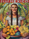 Visit Mexico Travel Poster by Jorge Gonzalez Camarena