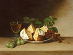 Still Life with Cake 1818 by Raphaelle Peale