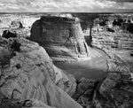 View of valley from mountain, Canyon de Chelly, Arizona - National Parks and Monuments, 1941 by Adams, Ansel Reproduction