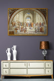 The School Of Athens By The Italian Renaissance Artist Raphael Poster Reproduction