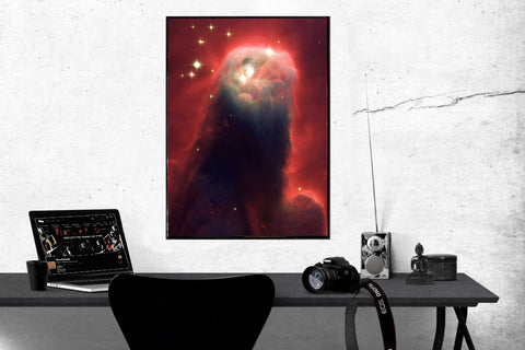 The Cone Nebula Photo Poster - Milky Way - Nebula - Star Formation