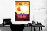 Kepler-16b - JPL Travel Photo Poster Visions of the Future