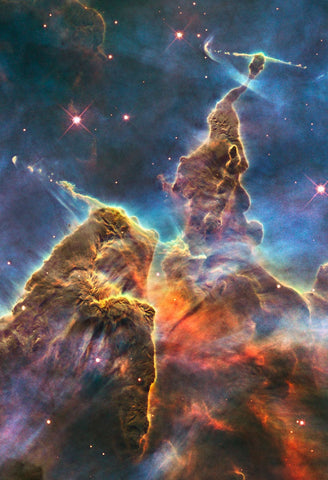 The Carina Nebula’s Mystic Mountain Photo Poster - Milky Way - Nebula