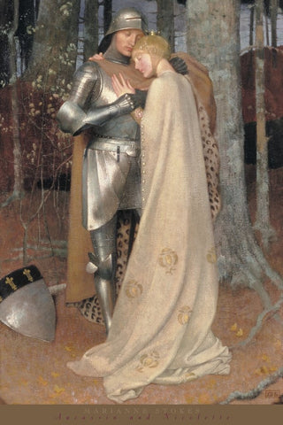 Aucassin and Nicolette by Marianne Stokes Paper Print 24 x 36 inches