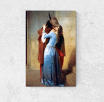 The Kiss (il Bacio) by Artist by Francesco Hayez,   Paper Print 24 x 36 inches