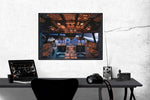 Columbia Space Shuttle Cockpit Poster Paper