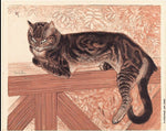 Summer: Cat on a Balustrade by Théophile-Alexandre Steinlen Poster