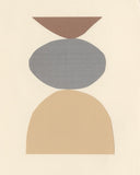 Modern Abstract Prints, Set of Three, Nordic Style, Minimalist Style,