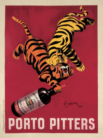 Leonetto Cappiello - Porto Pitters by Artist Leonetto Cappiello Vintage Poster