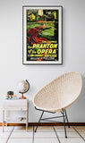 Phantom of The Opera - 1922 Movie Poster Classic Vintage Film