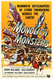 Monolith Monster Movie Poster Classic Vintage Film