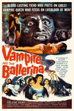 The Vampire and the Ballerina Movie Poster Classic Vintage Film
