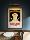 Vermouth Bianco - Martini & Rossi Torino by Dudovich, Marcello Poster - Public Domain