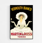 Vermouth Bianco - Martini & Rossi Torino by Dudovich, Marcello Poster - Public Domain