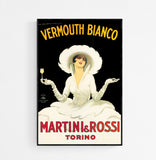 Vermouth Bianco - Martini & Rossi Torino by Dudovich, Marcello Poster - Public Domain