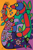 Bountiful Harvest by Jim Oskinigeesh, Art Print, First Nation, Indigenous Art