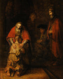 Return of the Prodigal Son by Rembrandt Harmensz van Rijn, Art Reproduction