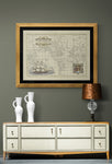 Antique Map of the Old World,