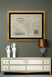 Antique Map of the Old World,