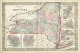 Map of The State of New York