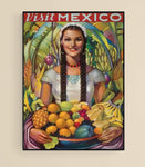 Visit Mexico Travel Poster by Jorge Gonzalez Camarena