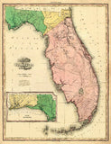 Map of The Great State of Florida by H. S. Tanner