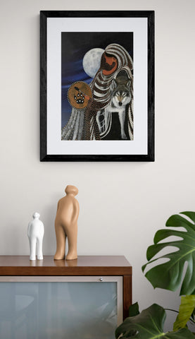 Shape Shifter by Betty Albert, Framed