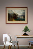 Sierra Nevada by Albert Bierstadt Art Print
