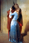 The Kiss (il Bacio) by Artist by Francesco Hayez,   Paper Print 24 x 36 inches