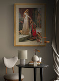 The Accolade by Artist Edmund Blair Leighton, Paper Print 24 x 36 inches