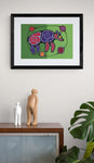 Bear by Jim Oskinigeesh, Framed