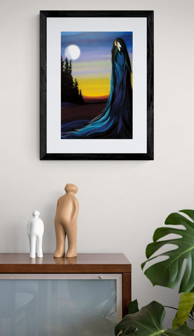 Morning Prayer by Betty Albert, Framed