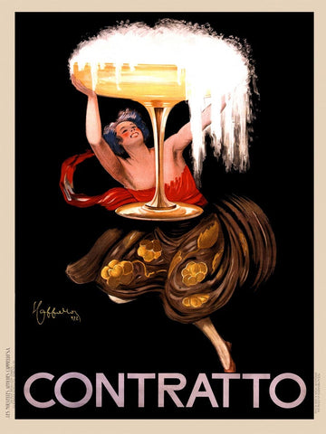 Leonetto Cappiello - Contratto by Artist Leonetto Cappiello Vintage Poster