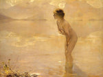 September Morn by Artist Peter Chabas, Art Print Reproduction