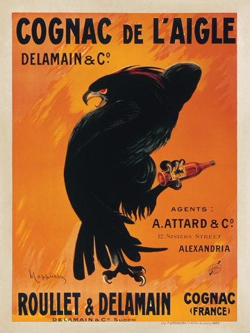Leonetto Cappiello - Cognac de l'Aigle by Artist Leonetto Cappiello Vintage Poster