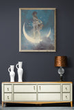 Spring Scattering Stars by Edwin_Blashfield Art Reproduction