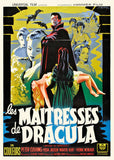 French - The Brides of Dracula Movie Poster Classic Vintage Film