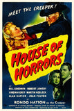House of Horrors - Meet The Creeper Movie Poster Classic Vintage Film