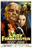 Lady Frankenstein Movie Poster Classic Vintage Film