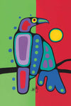 Crow by Jim Oskinigeesh, Art Print, First Nation, Indigenous Art