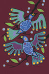 Bird Resting by Jim Oskinigeesh, Art Print, First Nation, Indigenous Art