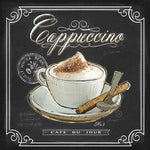 Coffee House Art by Artist Chad Barrett - Kitchen Print - Set of Four - Vintage Art Prints